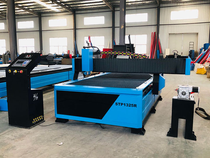 盈利型 4x8 帶旋轉(zhuǎn)管切割器的數(shù)控等離子切割工作臺套件 盈利型 4x8 帶旋轉(zhuǎn)管切割器的數(shù)控等離子切割工作臺套件