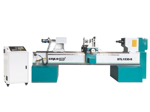 用于桌腿和樓梯欄桿的工業(yè)數(shù)控木工車床