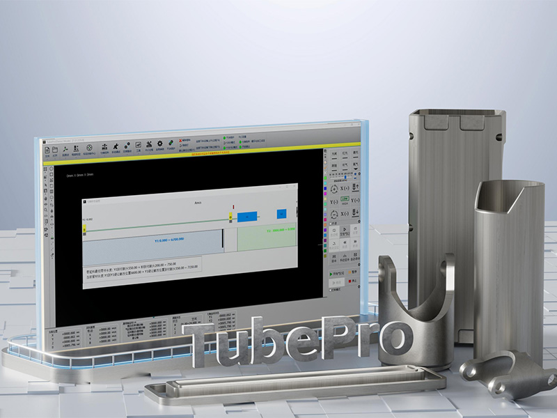 用于金屬管材和型材的工業激光切管機