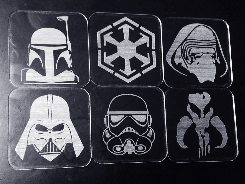 亞克力激光雕刻切割機(jī)樣品