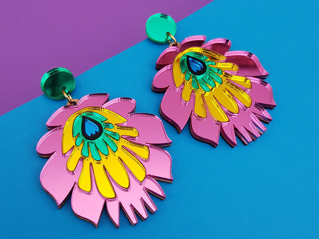 激光切割 3D 塑料工藝品