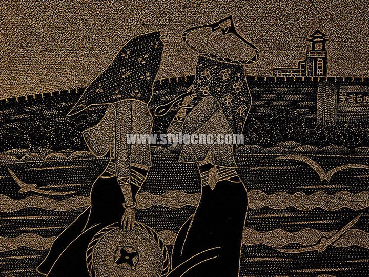 石材樣品激光雕刻機 石材樣品激光雕刻機