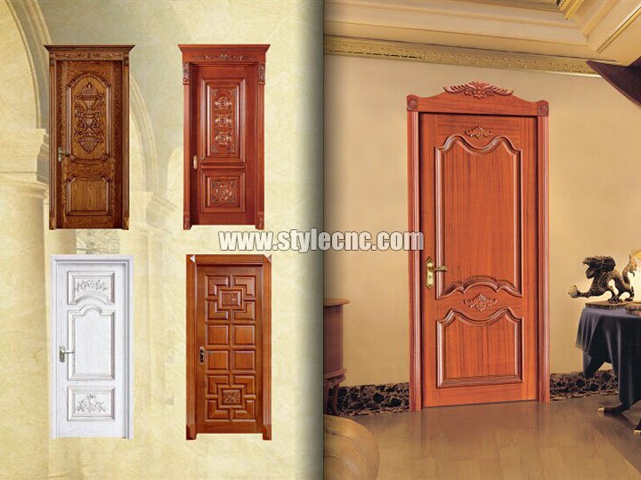 采用數控木雕機進行的木門項目 采用數控木雕機進行的木門項目