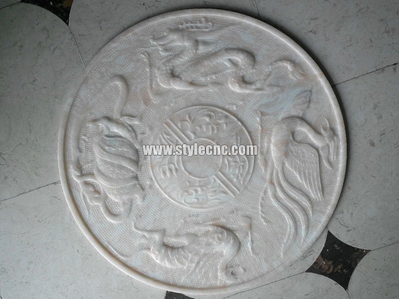 石材雕刻機(jī)數(shù)控大理石雕刻樣品 02
