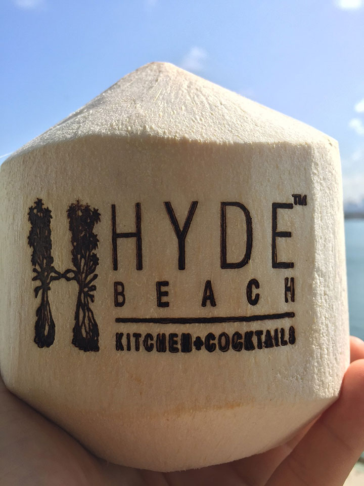 激光雕刻椰子項目