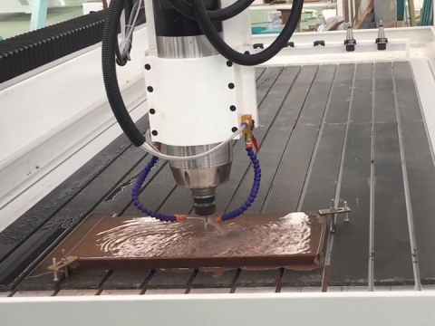 用于石材雕刻的線性自動換刀數控雕刻機 用于石材雕刻的線性自動換刀數控雕刻機