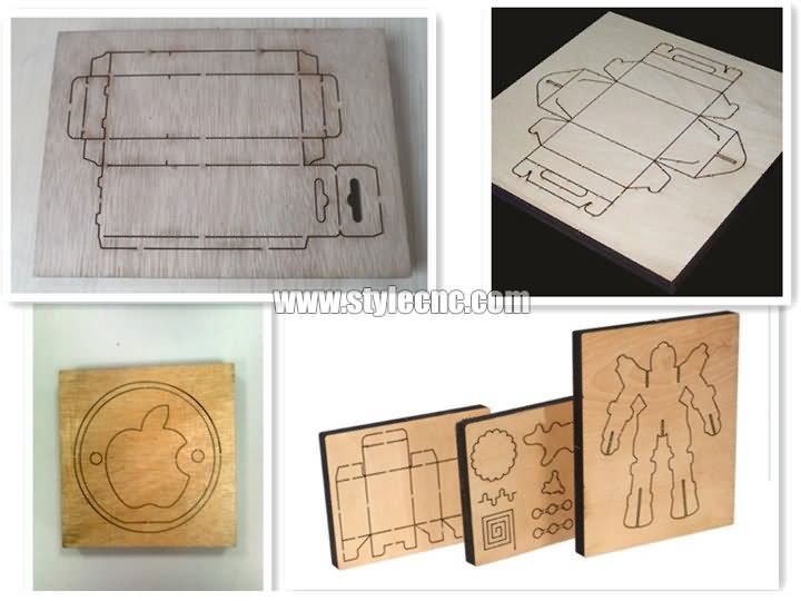 模切板膠合板切割項目 130W CO2 激光切割機