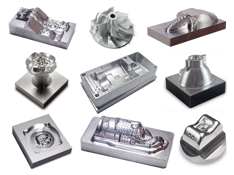 數控雕刻機 3D 鋁模具制造項目