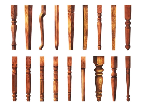 如何用木工車床制作木制家具腿？