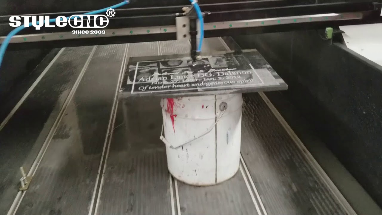 全自動(dòng) 4x8 墓碑和墓碑用石材數(shù)控機(jī)床