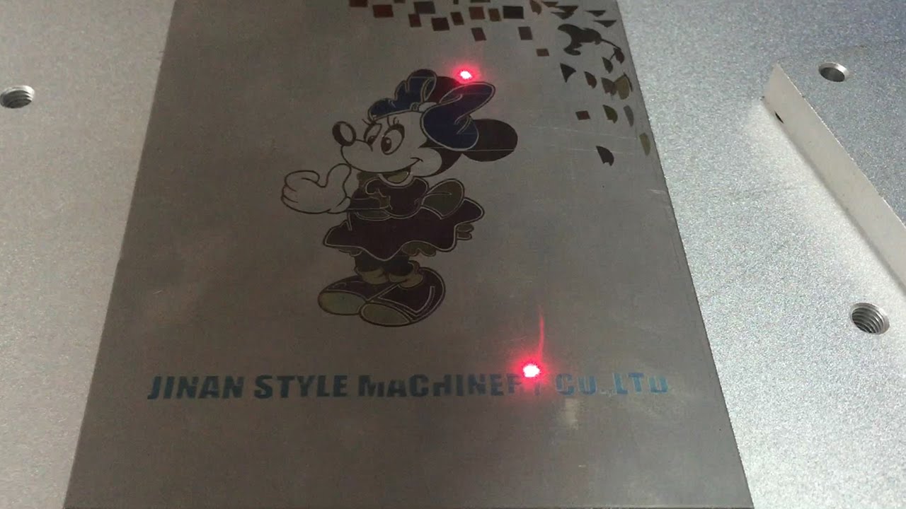 不銹鋼名片上的激光標記顏色 不銹鋼名片上的激光標記顏色